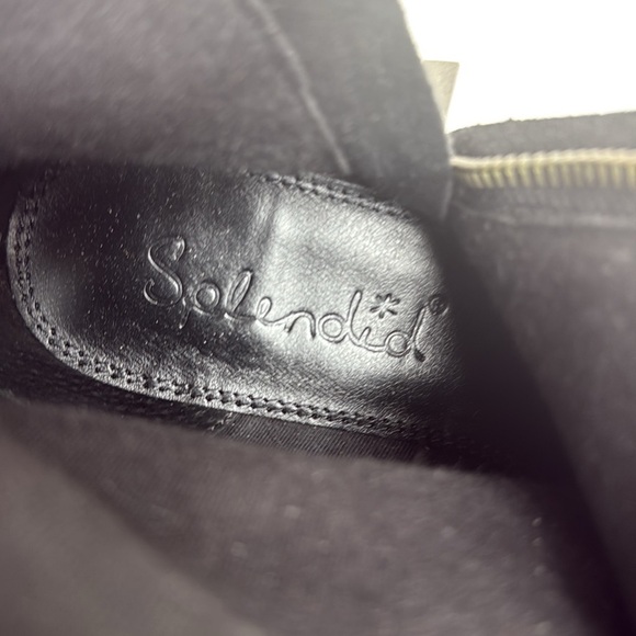 Splendid Black Keaton Boots in Sleek Suede Design - Picture 9 of 10